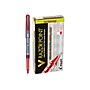 Pilot V Razor Point Liquid Ink Marker Pens, Extra Fine Point, Red Ink, Dozen (11022)~#|#~sp46940335_sc7