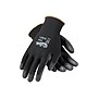 G-Tek 33-B125 Polyurethane Coated Nylon Gloves, Medium, 13 Gauge, Black, 12 Pairs (33-B125/M)~#|#~sp46940447_sc7