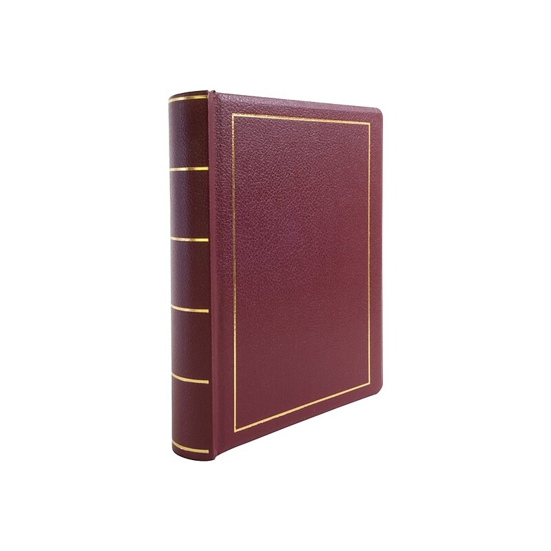 Wilson Jones Minute Book Heavy Duty Non-View Post Binder, 250 Sheet Capacity, Red (WLJ39611) image 1