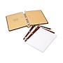 Wilson Jones Minute Book Heavy Duty Non-View Post Binder, 250 Sheet Capacity, Red (WLJ39611)~#|#~sp46940498_sc7