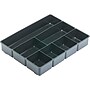 Rubbermaid Extra Deep Plastic Drawer Organizer, Black (11906ROS)~#|#~sp46940540_sc7
