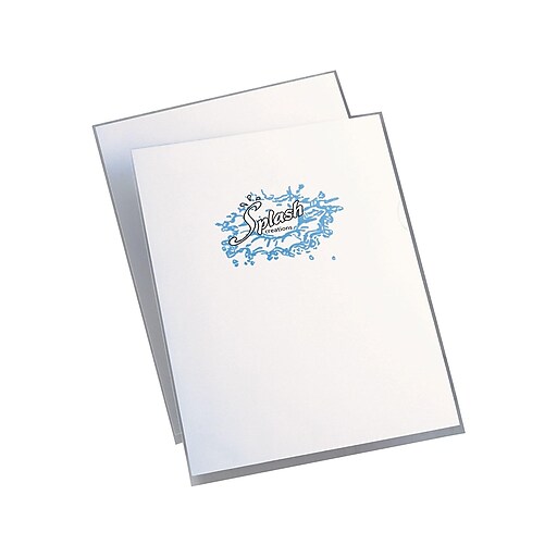 Shop Staples for Avery Clear ThumbNotched Plastic Sleeves, Letter Size