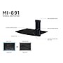 Mount-It! Floating Wall Mounted Shelf Bracket Stand, 14.2" x 9.8" (MI-891)~#|#~sp4711669_sc7