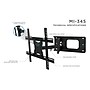 Mount-It! Full Motion Corner TV Wall Mount Bracket for 32" to 70" Flat Screen TVs (MI-345)~#|#~sp4711902_sc7