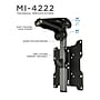 Mount-It! Under Cabinet Folding TV Bracket for 17"-37" Flatscreeens (MI-4222)~#|#~sp4711987_sc7