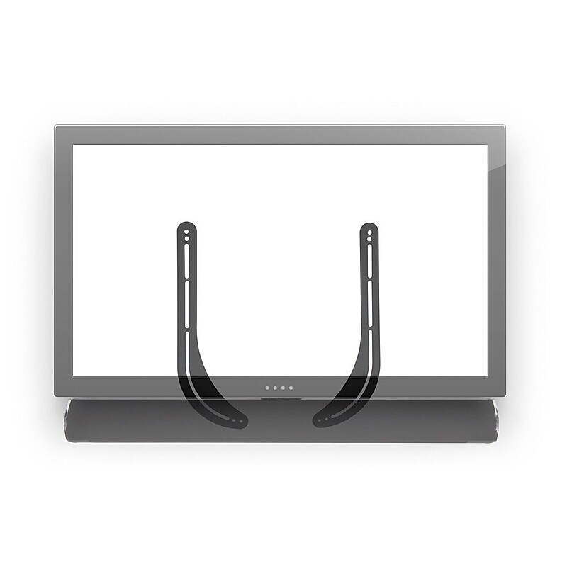 Mount-It! Soundbar Bracket Universal Sound Bar TV Mount For Mounting Above or Under TV (MI-SB39) image 1