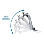 Mount-It! Modular Monitor Mounts Adjustable Dual Desk Mount with Gas Spring Arms, Up to 27" Monitor, Black (MI-45116B)~#|#~sp4712153_sc7