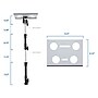 Mount-It! Display Stands Car Laptop Mount, Up to 15.4" Laptops, Black (MI-7410)~#|#~sp4712221_sc7