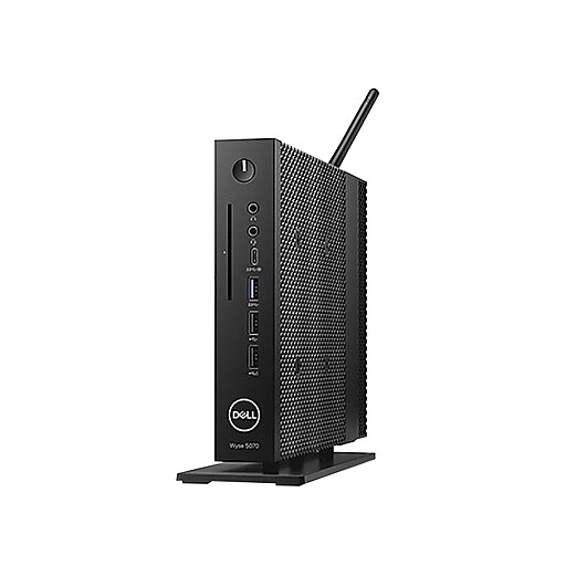 Shop Staples for Dell Wyse 5070 CFGW5 Thin Client Desktop Computer