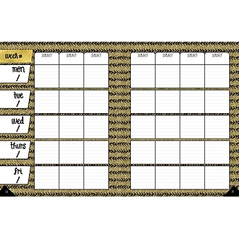 Sparkle and Shine Teacher Planner Plan Book, Dream Bigger Aim Higher Shine Brighter, Paperback (105020)