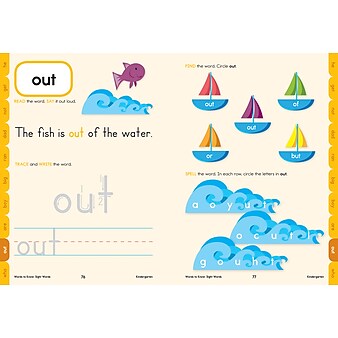 Words to Know Sight Words by Brighter Child, Grade K, Paperback (705234)