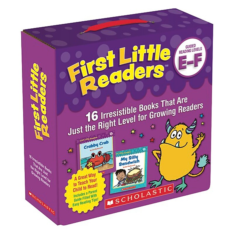 Scholastic First Little Readers Parent Pack: Guided Reading Levels E & F (SC-825657) image 1