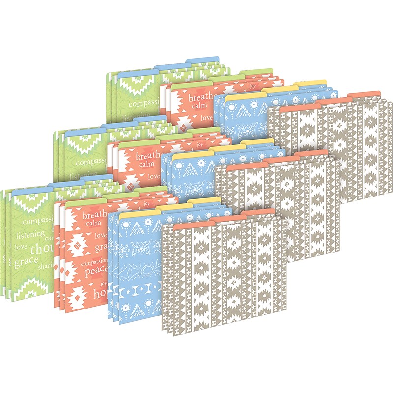 Barker Creek Thoughtfulness File Folder, Assorted, 36/Set (BC3913) image 1