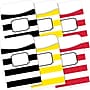 Barker Creek Buffalo Plaid & Wide Stripes Peel & Stick Library Pockets, 5.125" x 3.5", 60/Set (BC3848)~#|#~sp47423674_sc7