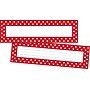 Barker Creek Dots School Name Plates, 12" x 3.5", 72/Set (BC1450) ~#|#~sp47424035_sc7