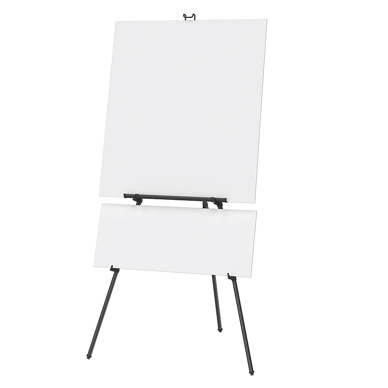 Quartet Heavy Duty Display Easel, 66", Black Aluminum (56E) image 1