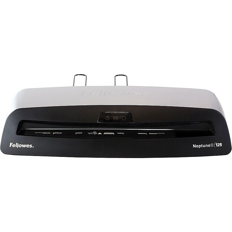 Fellowes Neptune 3 125 Thermal & Cold Laminator, 12.5" Width, Silver/Black (5721401) image 1