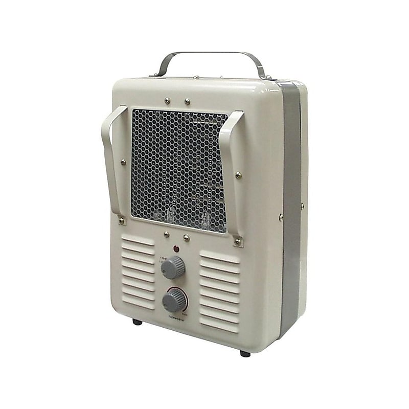TPI 188 TASA 1500 Watt Fan-Forced Portable Heater, Gray (08004102) image 1