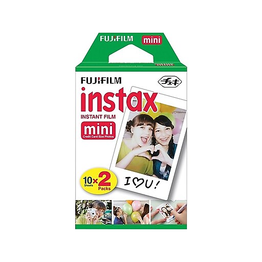 Mooie vrouw Waarneembaar Vervallen Fujifilm Instant Film for Fujifilm Instax Mini (16437396) | Staples