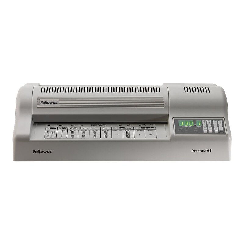 Fellowes Proteus 125 Thermal & Cold Laminator, 12.5" Width, Putty (5709501) image 1