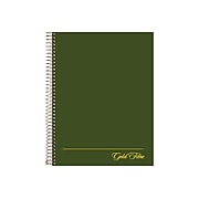 Ampad Gold Fibre Project Planner, 7.25" x 9.5", Cornell Ruled, 84 Sheets, Green (20-816)