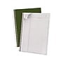 Ampad Gold Fibre Subject Notebooks, 7.25" x 9.5", Cornell, 84 Sheets, Green (20-816)~#|#~sp47572641_sc7