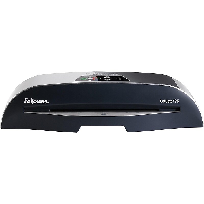 Fellowes Callisto 95 Thermal & Cold Laminator, 9.5" Width, Silver/Black (5728401) image 1