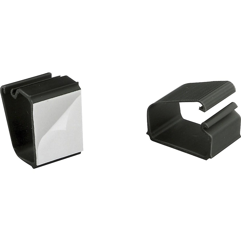 Master Manufacturing Cord Away Cable Clips, Black (00204) image 1