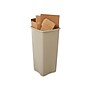Rubbermaid Untouchable Indoor, Outdoor Trash Can w/ no Lid, Beige Resin, 23 Gal. (FG356988BEIG)~#|#~sp47572701_sc7