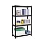 Iron Horse Rivet Series 4-Shelf Metal Unit, 30"W, Black (17125)~#|#~sp47572776_sc7