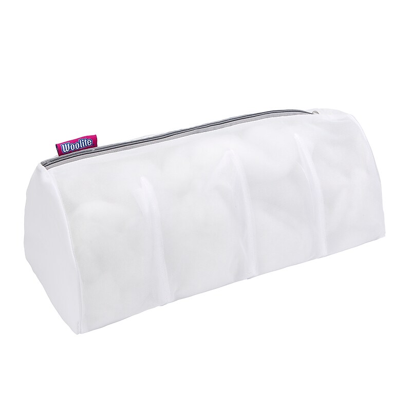 Laundry 360 4 Compartment Hosiery Wash Bag, White (W-82473) image 1