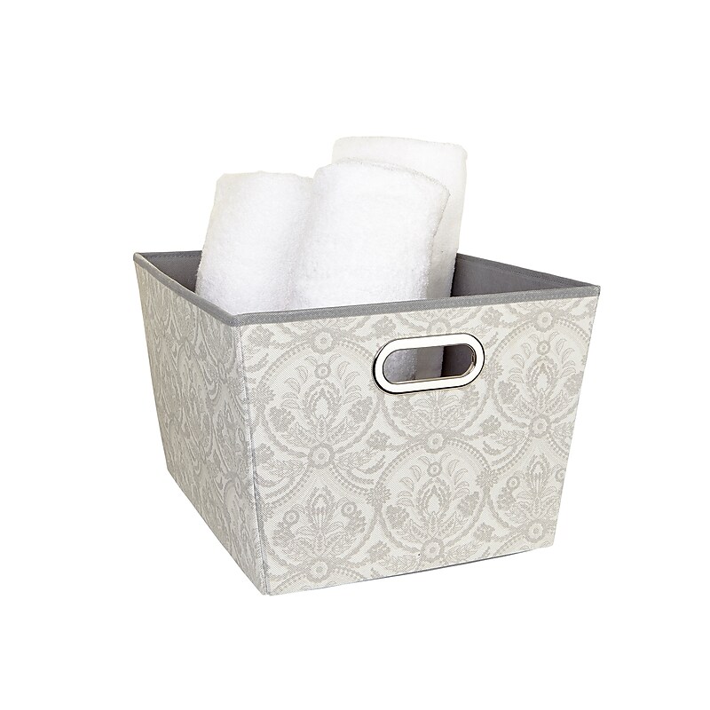 Laura Ashley Grommet Storage Bin, Large (LA-95613) image 1