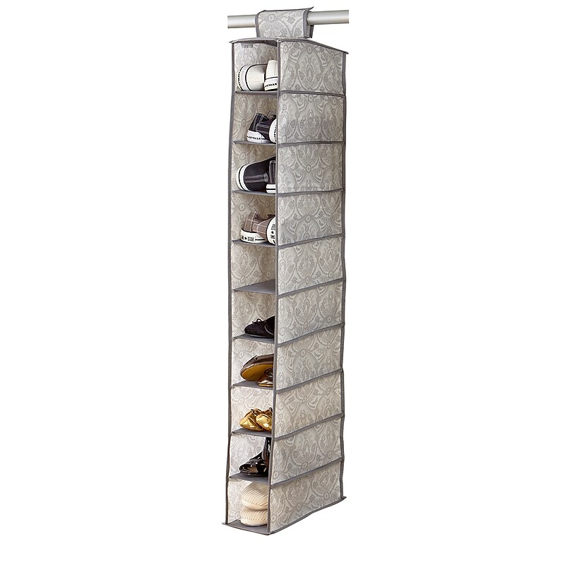 Laura Ashley Shoe Organizer, 10 Shelf (LA-95608) image 1