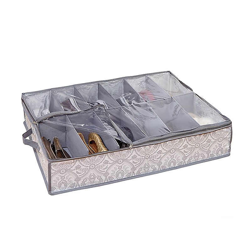Laura Ashley Under The Bed Storage Box, 12 Pair (LA-95609) image 1
