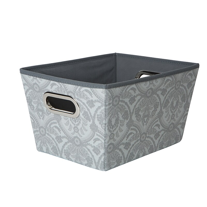 Laura Ashley Grommet Storage Bin, Medium (LA-95612) image 1