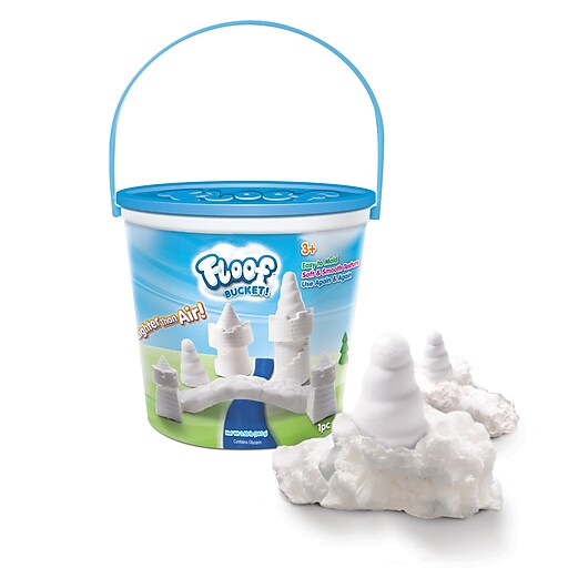  Play Visions Floof Modeling Clay- Reusable Indoor Snow -  Endless Creations Possible, Mold Any Shape Or Design - 240 Grams. : Toys &  Games