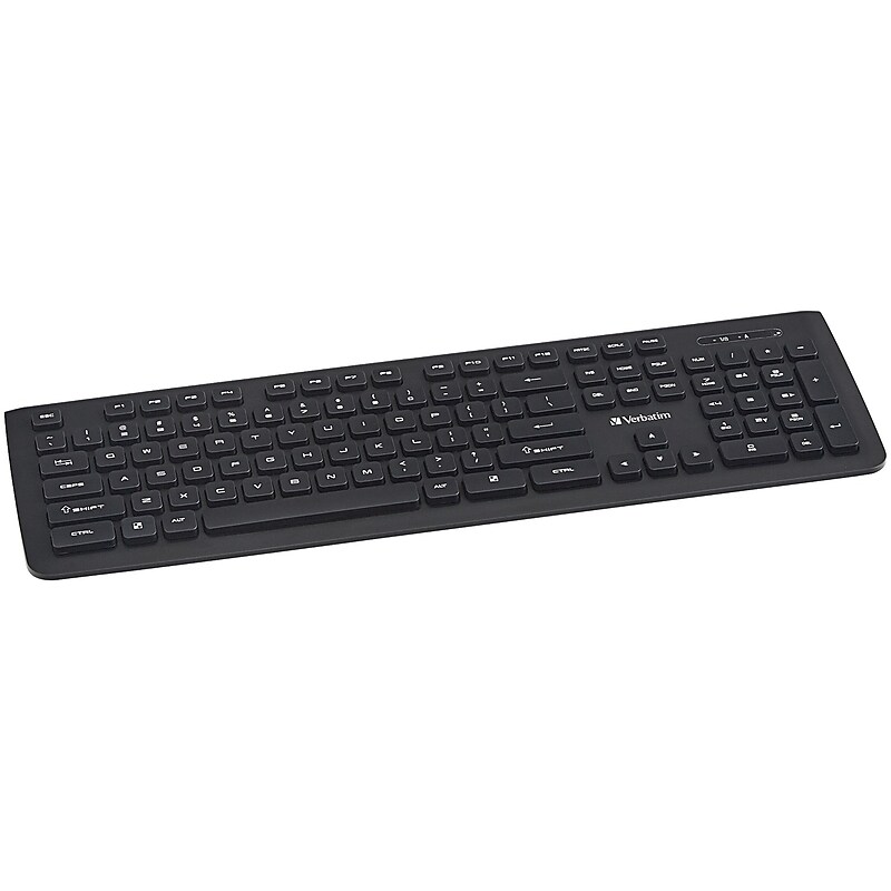 Verbatim Wireless Slim Keyboard, Black (99793) image 1