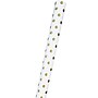 JAM Paper Wrapping Paper, 25 Sq. ft. x 30", White with Gold Foil Dots (226432220)~#|#~sp4770313_sc7