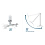 Mount-It! Universal Projector Ceiling Mount, White (MI-606L)~#|#~sp4770386_sc7