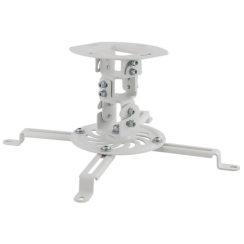 Mount-It! Projector Ceiling Mount Height Adjustable Universal Stand, Short (MI-606S) image 1