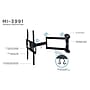Mount-It! Full-Motion TV Wall Mount Arm for 32" to 55" Flat Screens (MI-3991XL)~#|#~sp4770446_sc7