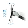 Mount-It! Height Adjustable TV Wall Mount Bracket with Full Motion Gas Spring Arm for 28" to 47" TVs (MI-442)~#|#~sp4770496_sc7
