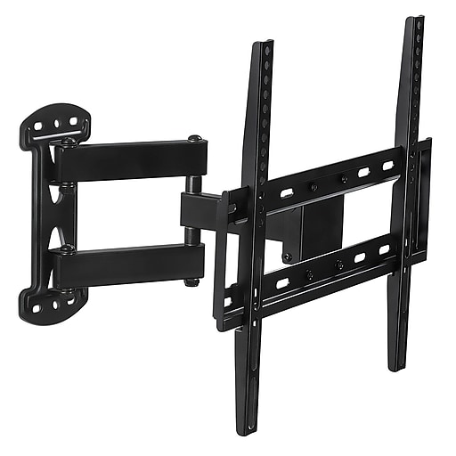 MountIt! FullMotion TV Wall Mount Corner Bracket for 20" to 50" TVs (MI4471) Staples