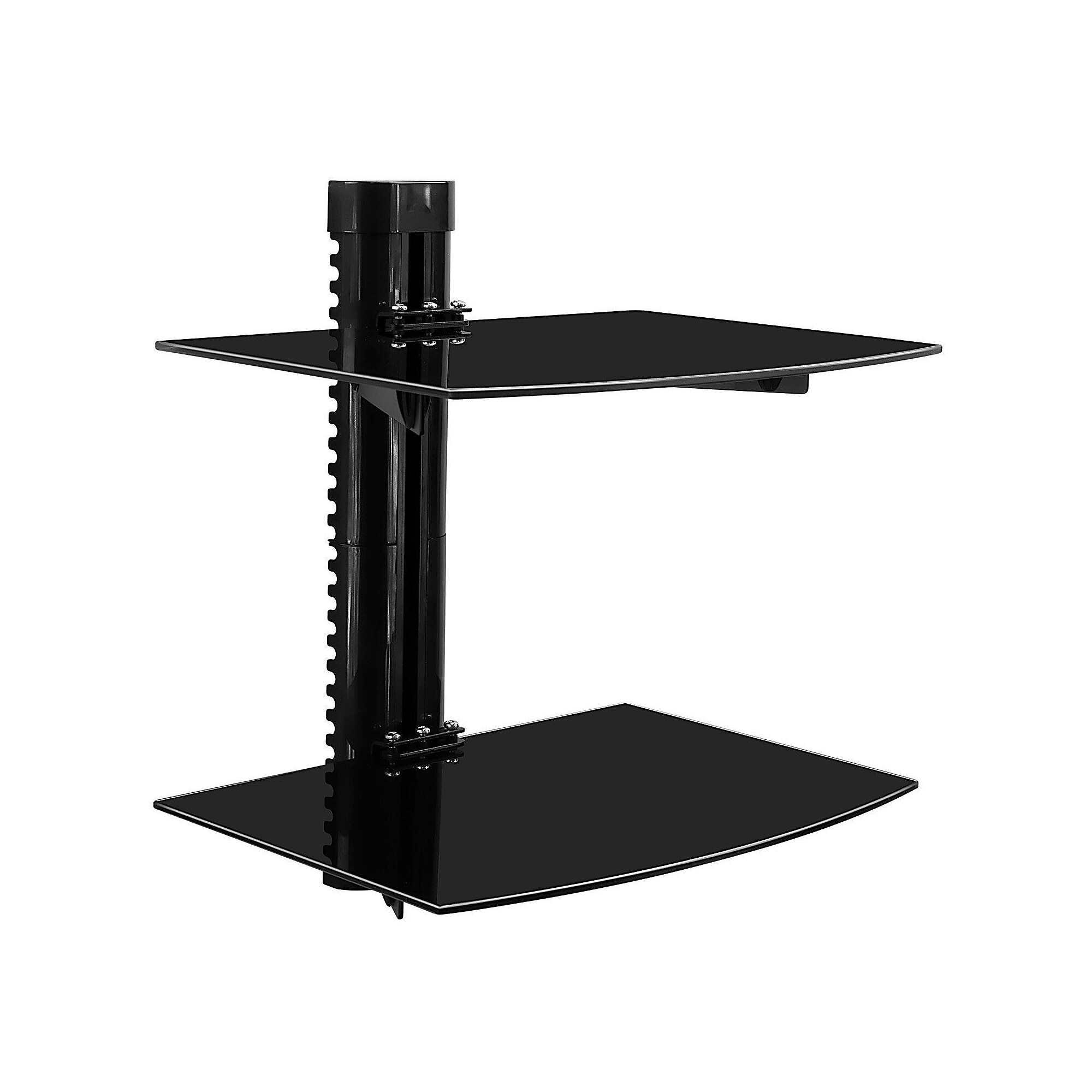 Mount-It! Floating Wall Mounted Shelf Bracket Stand, Black (MI-892) Sansujyuku sansujyuku.com