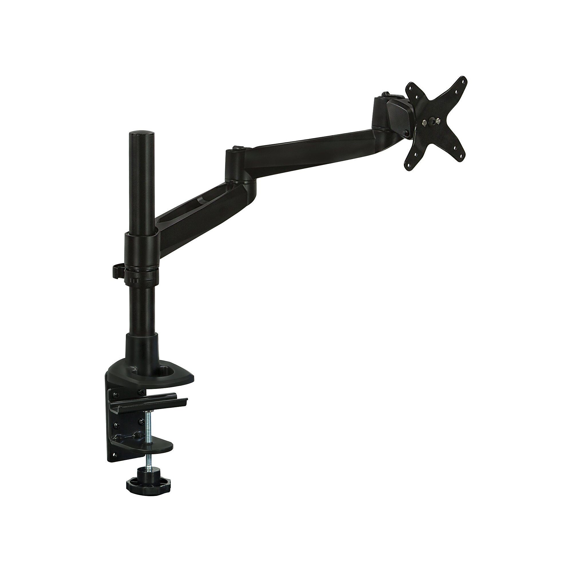 Mount-It! Modular Mount Adjustable Monitor Arm, Up to 30″ Monitors, Black (MI-33111-BLK) Sansujyuku sansujyuku.com