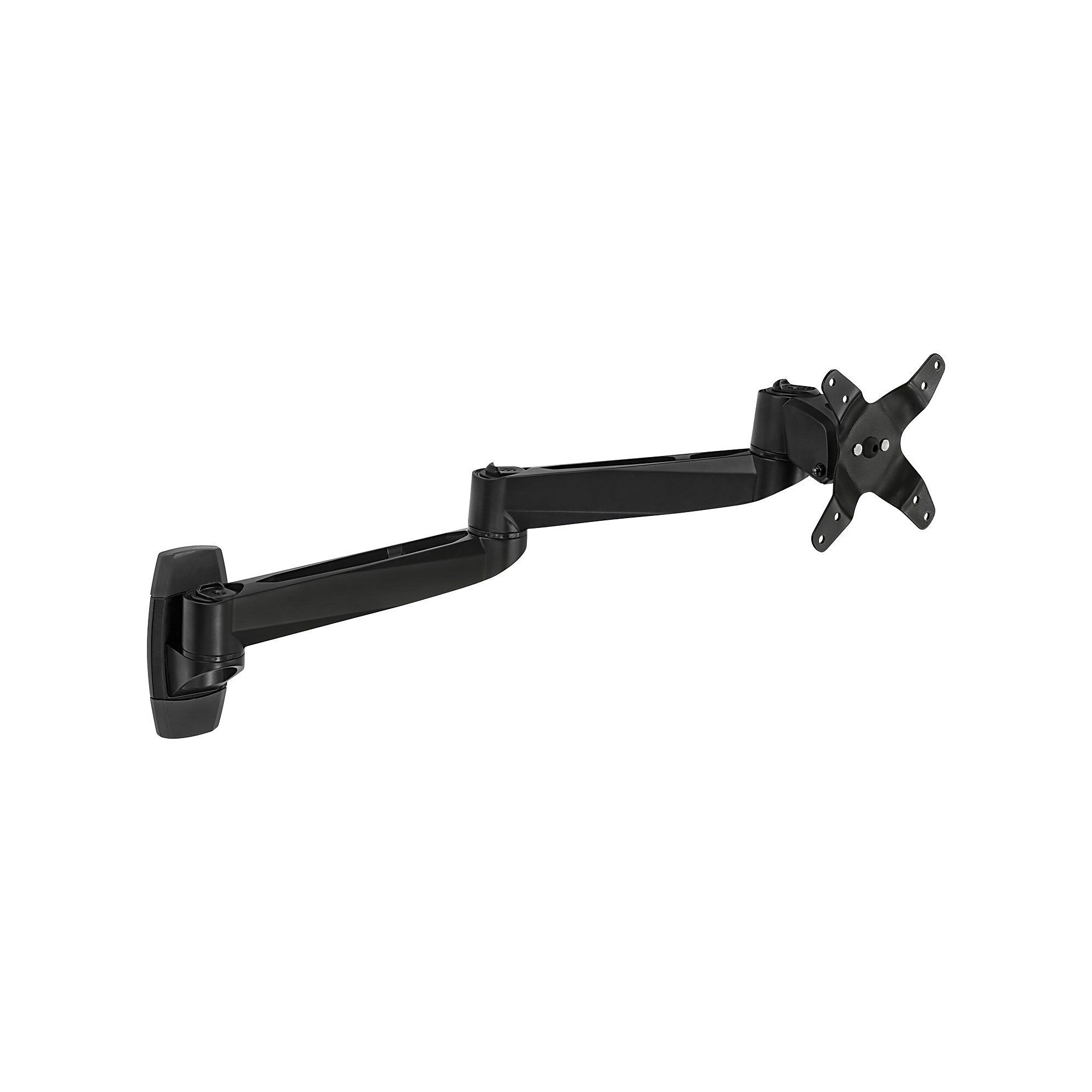 Mount-It! Modular Mount Adjustable Monitor Stand, Up to 27″ Monitor, Black (MI-33114-BLK) Sansujyuku sansujyuku.com