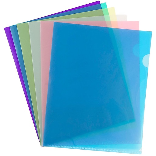 Shop Staples for JAM Paper® Plastic Sleeves, 9 x 11.5
