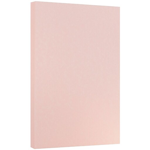 Shop Staples for JAM Paper® Parchment Legal Paper, 8.5 x 14, 24lb Pink
