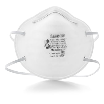 3M Disposable Particulate Respirator, N95, 20/Pack (8200)