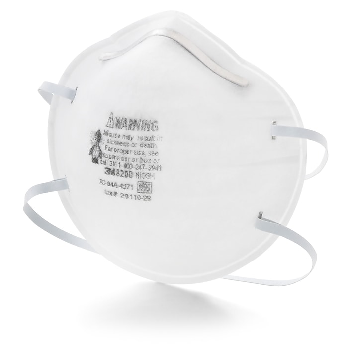 3M Disposable Particulate Respirator, N95, 20/Pack (8200) | Staples